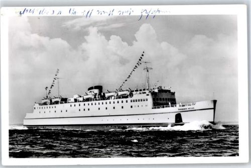 Theodor Heuss Fähre Foto AK