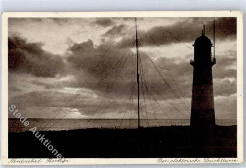 Borkum Der elektrische Leuchtturm