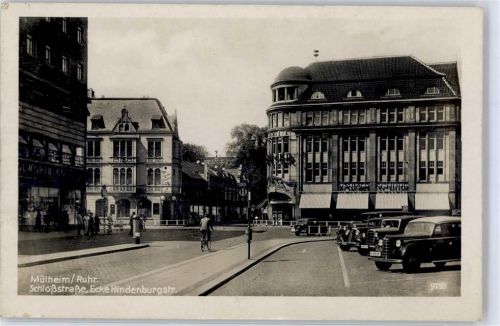 Mülheim Schloßstraße Ecke Hindenburgstraße