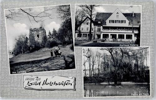 32361 W4994 Holzhausen , Kr Lübbecke, Westf - Ruine Limberg Kurhaus Holsing