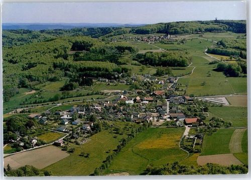 Lützelbach Fliegeraufnahme Gasthaus Pension "Zur Neukirchner Höh"