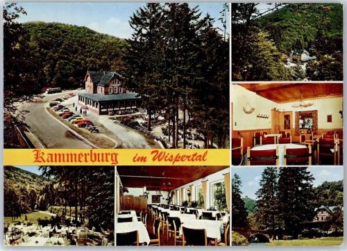 Lorch Gasthaus Kammerburg Wispertal