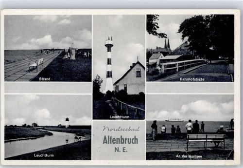 Altenbruch Leuchtturm Bahnhofstraße