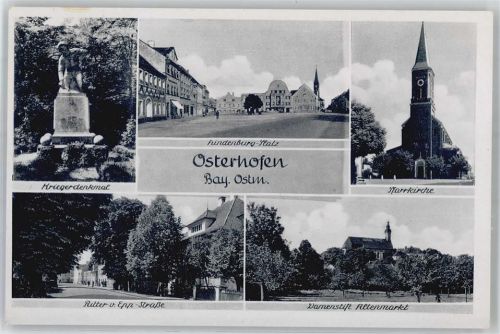 Osterhofen Kriegerdenkmal Ritter von Epp-Straße