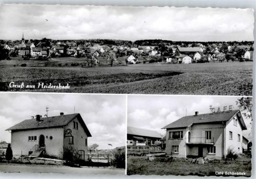 Heidersbach Pension Cafe Schönblick