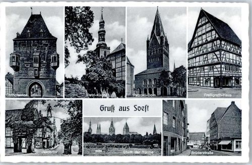 Soest Patrokli-Dom Osthofentor Jakobitor Brüderstrasse
