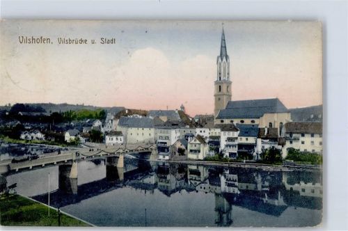 Vilshofen 1920 Kirche