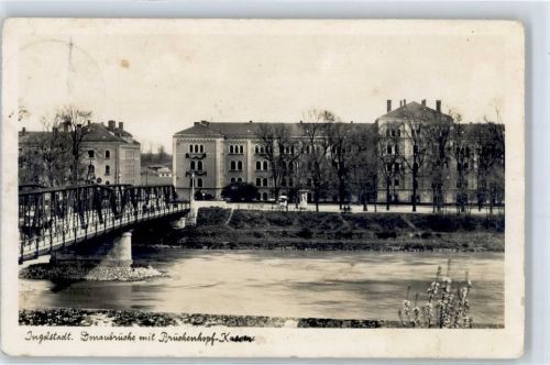Ingolstadt Donaubrücke Brückenkopf Kaserne
