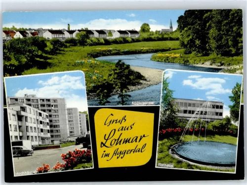 Lohmar Rathaus Hochhäuser