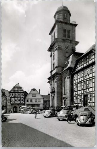 Lauterbach Marktplatz Stadtkirche