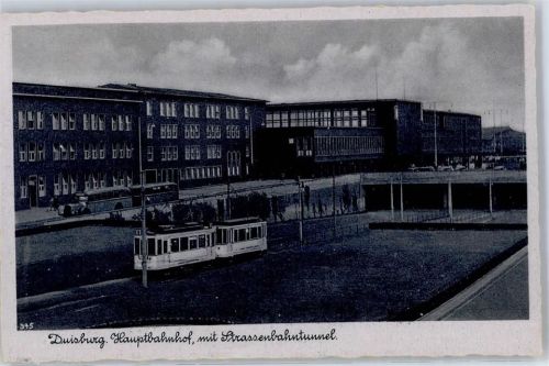 Duisburg Hauptbahnhof Straßenbahntunnel
