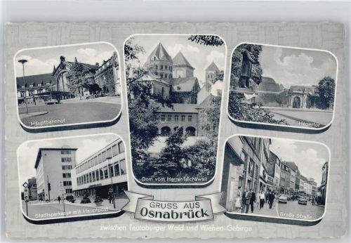 Osnabrück Postamt Große Strasse Bahnhof