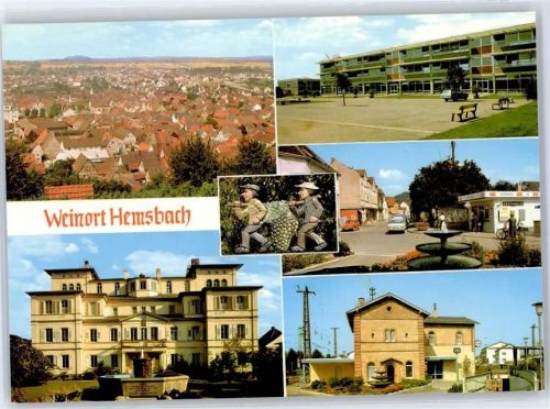 Hemsbach Bahnhof Schule