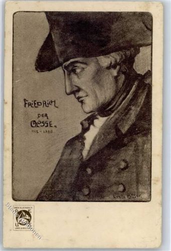 Friedrich der Grosse sign. Biser