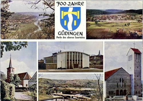 Güdingen 700 Jahre Wappen Kirche