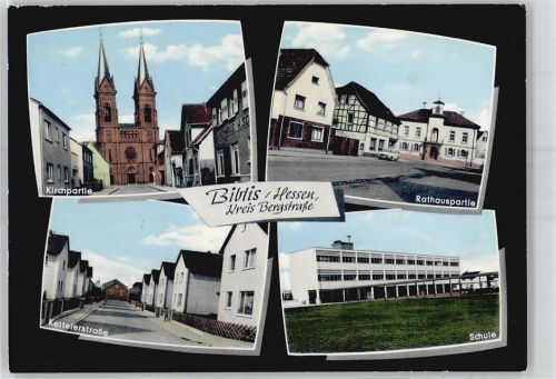 Biblis Kirche Rathaus Kettelerstraße Schule