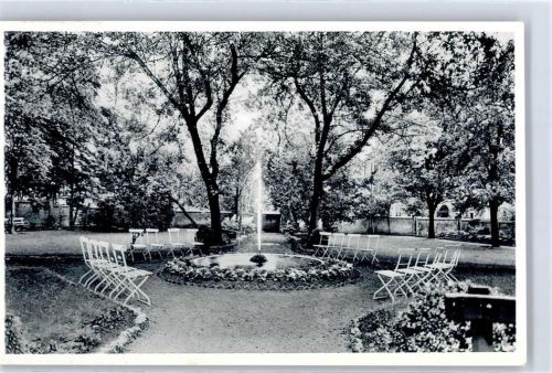 Salzkotten 1960 Springbrunnen