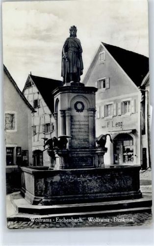Wolframs-Eschenbach Wolframs-Denkmal