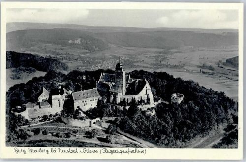 Neustadt Fliegeraufnahme Burg Breuberg