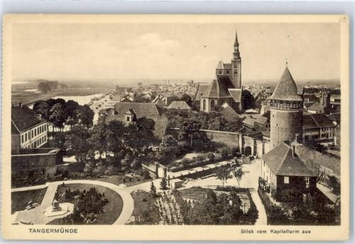 Tangermünde Blick vom Kapitelturm