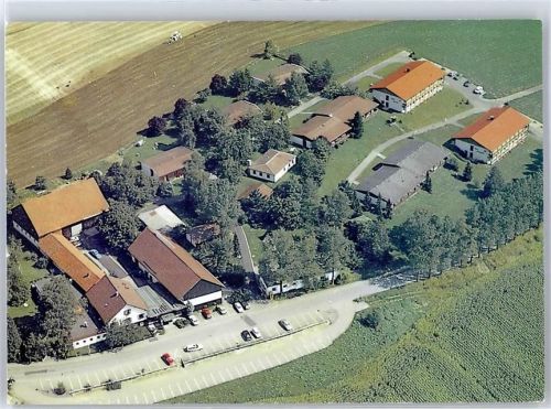 Kellberg 1989 Fliegeraufnahme Teilansicht Gasthaus Maxhöhe