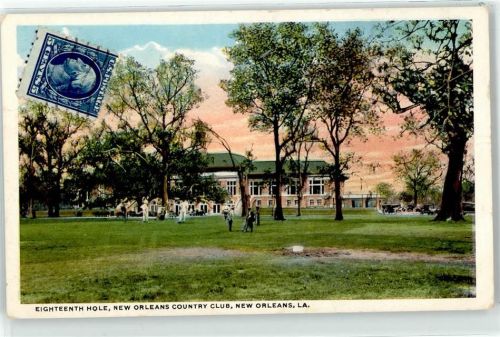 New Orleans Eighteenth Hole New Orleans Country Club