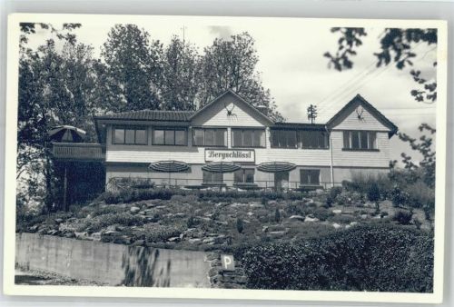Heiligkreuzsteinach Gasthaus Bergschlöss´l Ort laut Fotograf