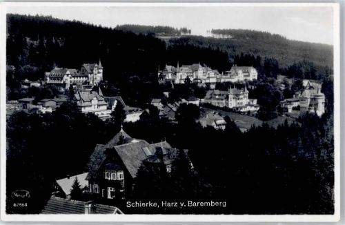Schierke Blick vom Baremberg