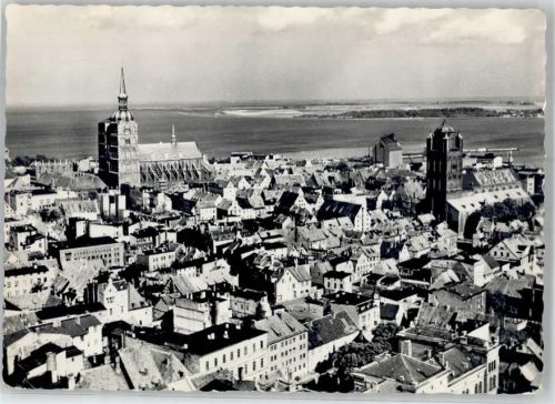 18435 O2300 Stralsund - Blick vom Kirchturm St Marien