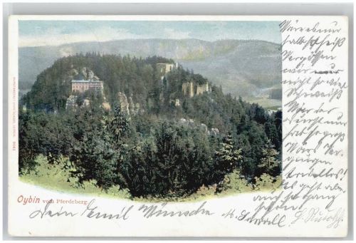 Kurort Oybin 1900 Pferdeberg