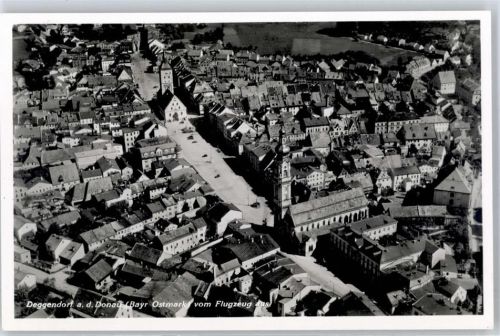 Deggendorf Fliegeraufnahme