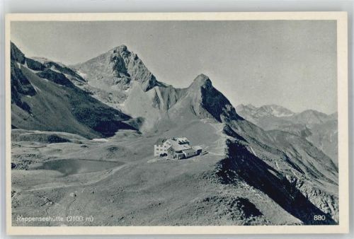 Oberstdorf Rappenseehütte Hüttenstempel