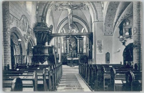 Mölln Inneres der Kirche