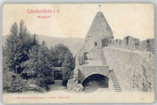 Lindenfels Burghof