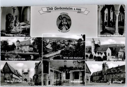 Bad Gandersheim Rathaus Stiftskirche St. Georgen Kirche Kaisersaal