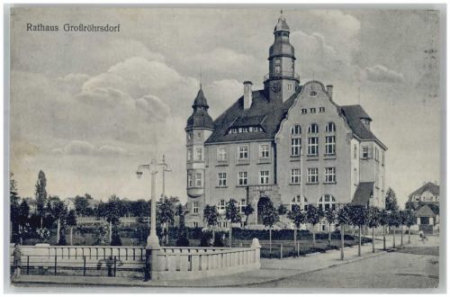 01900 O8501 Großröhrsdorf , OL - Rathaus