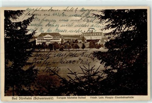 Bad Dürrheim Friedr. Luis. Krankenhaus