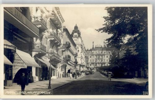 Marianske Lazne Hauptstrasse