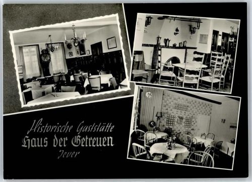 Jever Gasthaus "Haus der Getreuen"