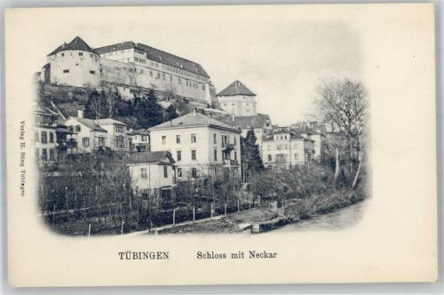 Tübingen Schloss mit Neckar