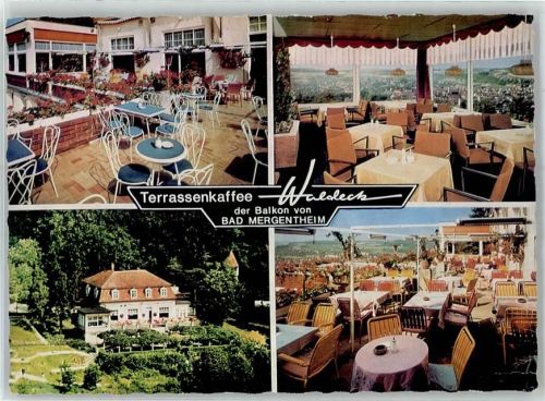 97980 W6990 Bad Mergentheim - Cafe Waldeck Familie Bock Waldeck