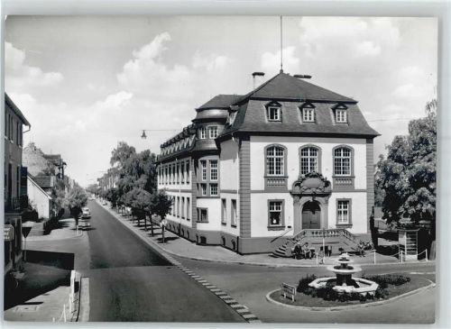 Lampertheim Straßenansicht Beim Amtsgericht