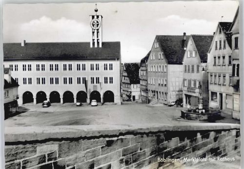 Böblingen Marktplatz Rathaus