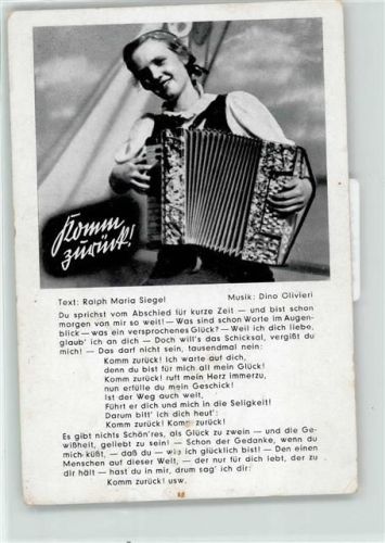 Komm zurück Frau Akkordeon
