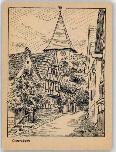 71384 W7056 Endersbach - Kirche