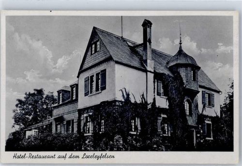 St. Goarshausen Hotel Gasthaus auf dem Loreleyfelsen