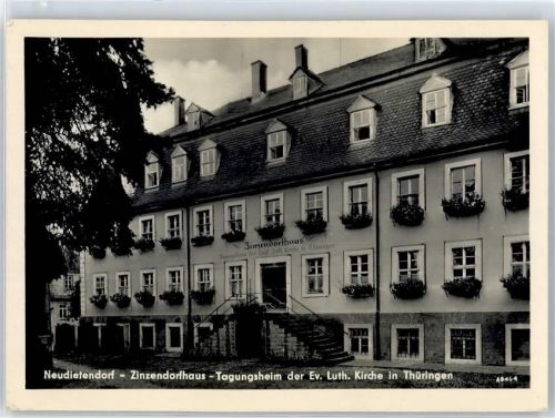 Neudietendorf Zinzendorfhaus Tagungsheim der Kirche