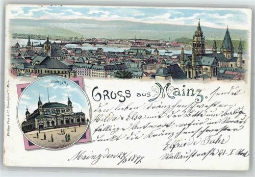 Mainz 1897 Stadthalle
