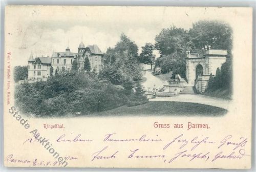 42103 W5600 Barmen 1898 - Ringelthal