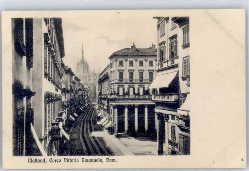 Milano Corso Vittorio Emanuele Dom